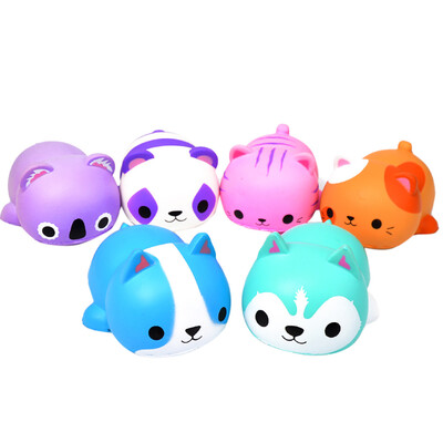 

YIWULASlow Rebound Cat Donut Doll Decompression Venting Toy Childrens Educational Toy