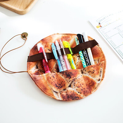 

Simulation Food Shape Storage Bag Pencil Cases Multi-functional Stationery Pen Bags Storage Pencil Box School Supplies