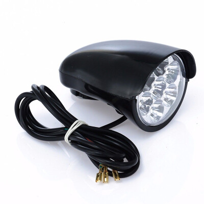 

7LED Bicycle Light Electric Scooter Headlights 100lm With Horn Lighting