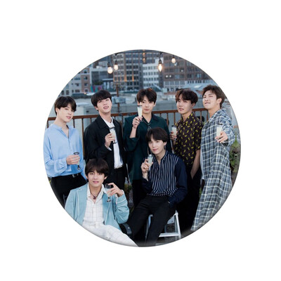 

BTS Bangtan Boys Love Yourself BTS Badge Button Pin Brooches for BTS Army 23 Inch