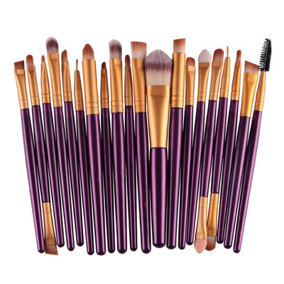 

20pcs Eyeshadow Lip Make Up Brushes Set Professional Powder Eyeliner Brush Tool WD3
