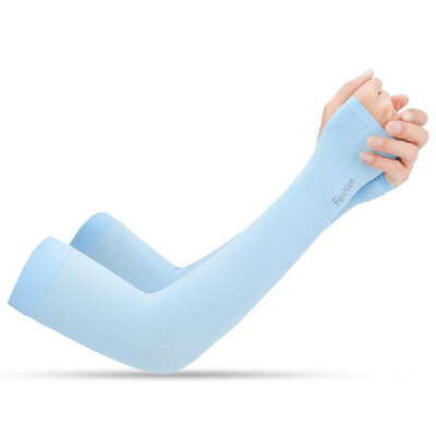 

1 Pair Cooling Arm Sleeves UV Protective Absorbent Arm Cover for Outdoor Cycling Driving Running Golf Men Women