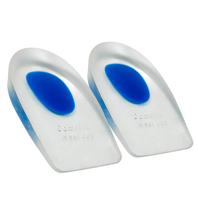 

1Pair PU Gel Invisible Heel Support Pad Elastic Foot Pain Relief Protectors Heel Cups Pads Cushion