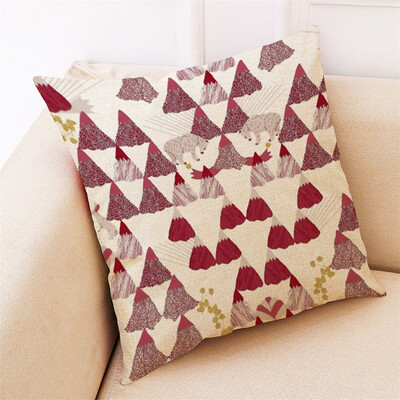 

Toponeto Pattern Pillowcase Linen Sofa Cushion Cover Home Decoration Pillowcase