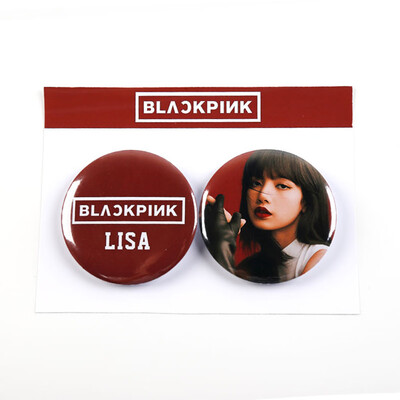 

redCherry Blackpink KILL THIS LOVE Brooches Button Badges Pins Set for Clothes Backpack Pencil Case