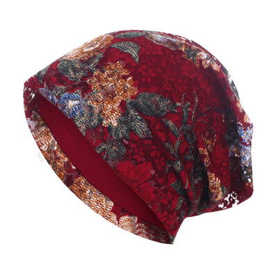 

Indian Plain Turban Hats Cap Chemo Hijab Hairband Bandana Headwrap