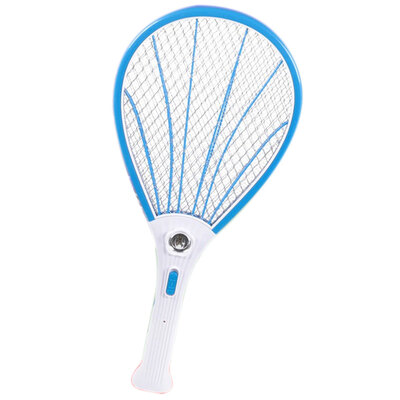 

Nets House Fly Swatter Electric Pest Repeller Bug Zapper Racket Wireless Long Handle