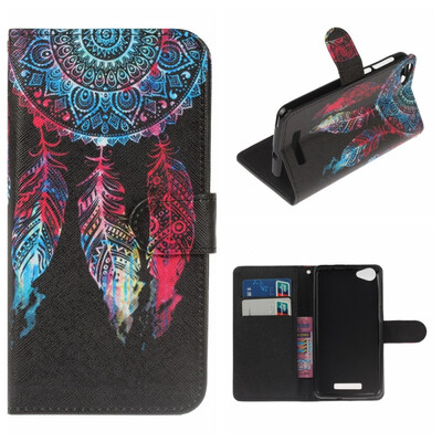 

MOONCASE Wiko Lenny3 Max Painted Pattern Holster - Color Dream Catcher