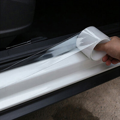 

Car Door Sill Protector Anti-collision Stickers Strip Tape Transparent 3MM10m