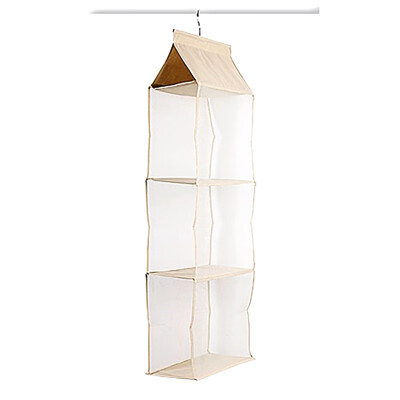 

Foldable Hanging Bag Multi-layer Shelf Bag Handbag Organizer Sundries Storage Bags Pocket Hanger Closet Hanger Accessories