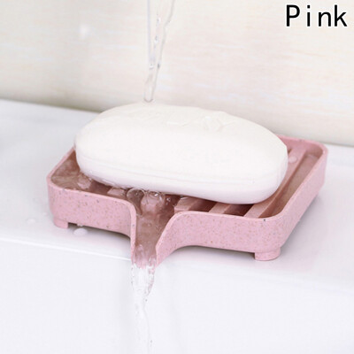 

Bathroom Soap Holder Soap Dish Case Sink Deck Bathtub Decorative Rectangular Best Bar Soap Container