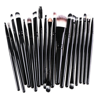 

20pcs Eyeshadow Lip Make Up Brushes Set Professional Powder Eyeliner Brush Tool WD3