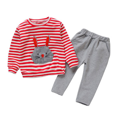 

Autumn Girls Clothes Cartoon Long Sleeve Printed Sweater Pants Kids Clothes Girls Sport Set For Girls Children Clothing