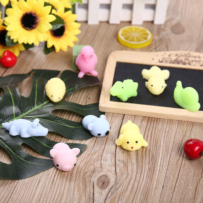 

〖Follure〗30PC Mini Animals Squeeze Funny Toy Soft Stress And Anxiety Relief Toys Decor