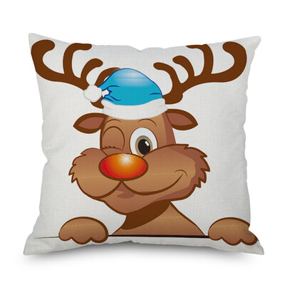 

18x18" Christmas Pillow Case Sofa Car Throw Cushion Covers Home Decor