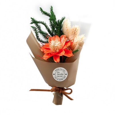 

Artificial Dried Flower Bouquet PVC Gift Box Home Garden Festive Party Decorations Artificial Flower