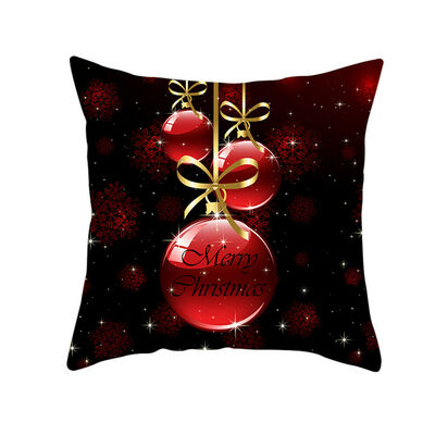 

18 x 18 Inch Merry Christmas Xmas Designed Throw Pillow Case Cover Cushion Decor