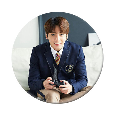 

Kpop BTS Cute Q Version Badge Cute Cartoon Brooch Bag Pendant Boys Girls Accessories Hot Gift for Fans