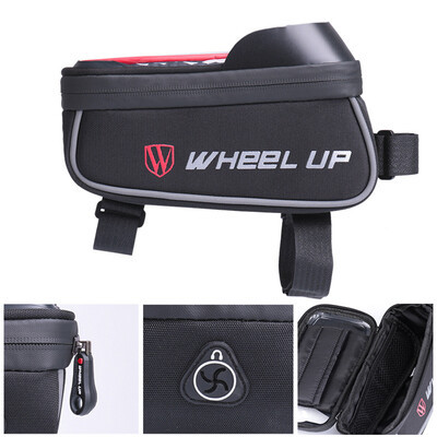 

1Bike Bicycle Front Frame Bag Cycling Waterproof Mobile Phone TPU Touch Screen