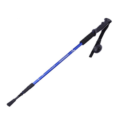 

Trekking Walking Hiking Sticks Pole Telescopic Alpenstock Anti-shock Aluminum