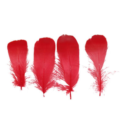 

100pcslot Natural Beautiful Goose Feather Decoration floating color wedding decorations