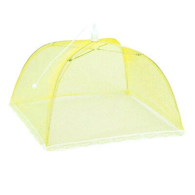 

Toponeto 1 Large Pop-Up Mesh Screen Protect Food Cover Tent Dome Net Umbrella Picnic