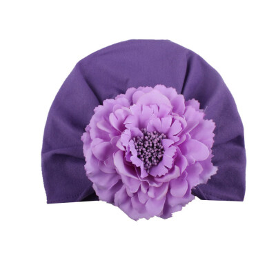 

Newborn Baby Girl Boy Soft Cute Flower Turban Knot Hospital Hats Toddler Floral Caps Headwear