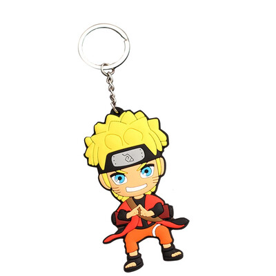 

CAR-TOBBY Anime Keychain Naruto Uchiha Sasuke Keychain Key Ring Kids Hot Gift