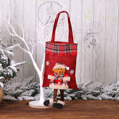 

Tailored Home Grocery Bag Storage Dispenser Mesh Kitchen Organizer Chirstmas Bucket Bag