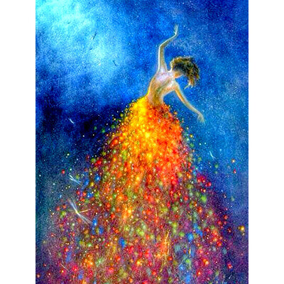 

Gobestart 5D Embroidery Paintings Rhinestone Pasted DIY Diamond Painting Cross Sti