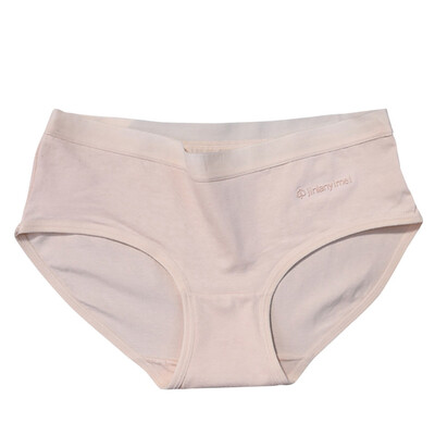 

Panties Women Sexy Cotton Solid Color Cotton Exquisite Soft Cotton Middle Waist Briefs Sweet Modern High Stretch Panties