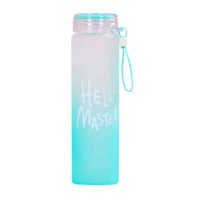 

High-quality Durable Fashion Casual Creative Glass Water Bottle Sports Portable Outdoor Students Leak-proof DrinkwearCM