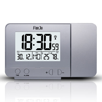 

FanJu FJ3531 Projection Alarm Clock with Temperature&Time Projection&Humidity