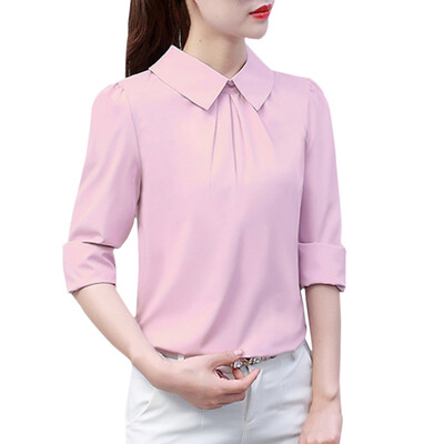 

Ladies Office Shirts Formal Blouse White Shirt Casual Blouse Fashion Blusas