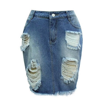 

Fashion Summer Mini Denim Skirt Women Casual Split High Waist Short Jeans Skirt Irregular Sexy Pencil Skirts Womens Jupe Faldas