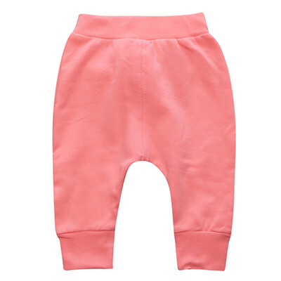 

2019 Spring Kids Harem Pants Baby Girls Casual Pants Kids Clothing Cotton Boys Long Trousers Baby Girls Clothing Pants