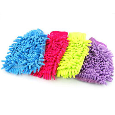 

Available 1Pc Easy Microfiber Car Kitchen Household Washing Cleaning Glove Convenient And Comfortable Cleaning Gloves