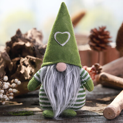 

Tailored Christmas Decoration Striped Hat Tied Beard Hanging Legs No Face dolAQ