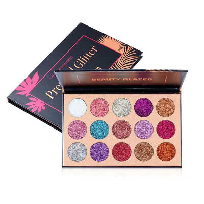 

Glitter Diamond Eyeshadow Palette Cosmetic Shimmer Best Gift Makeup Kit Sexy Party Charming Eye Beauty