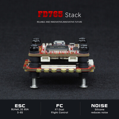 

Siaonvr HGLRC FD765 F7 FC L431 65A BLHeli_32 4in1 3-6S STACK