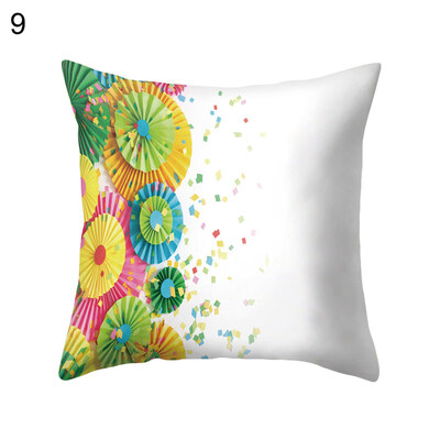 

Multicolor Candy Food Cushion Cover Home Office Cafe Car Decoration Pillow Case