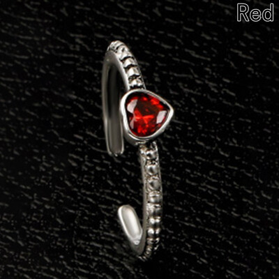 

Retro Silver Plated Ring Love Lady Fashion Personality Ring