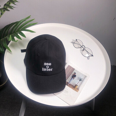 

Hat New Womens Korean Embroidered Baseball Cap Outdoor Fashion Duck Tongue Cap Mens Leisure Sunshade Hip-hop Cap