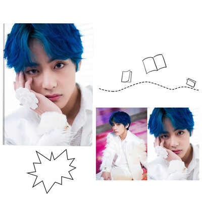 

Kpop BTS Notebook New Album MAP of The Soul Persona Bangtan Boys Photo Notebook Note Pad A5