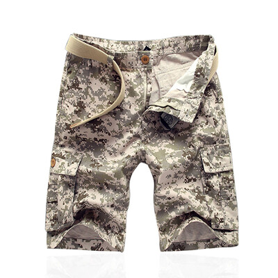 

Gobestart Summer New European And American Mens Multi-pocket Camouflage Shorts Overalls