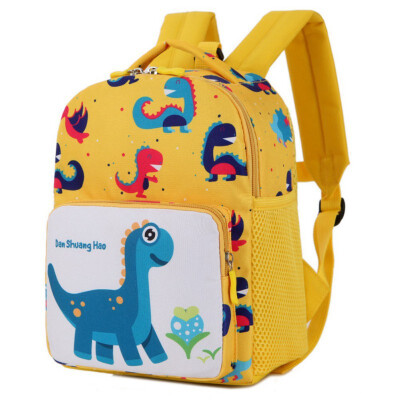 

Children Plush Backpacks School Bags Dinosaur Printing Kids School Bags Cartoon Animal Printing School Backpacks Anti-lost