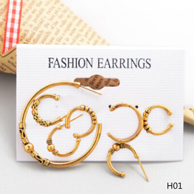 

7 pcs Earrings Accessories type earrings earrings earrings Faddish gold