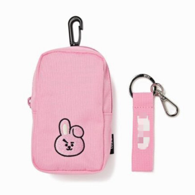 

KPOP BTS Cooky Tata Mini Pocket Purse Waist Packs Keychain Organizer Pouch Pendant package Card Pack