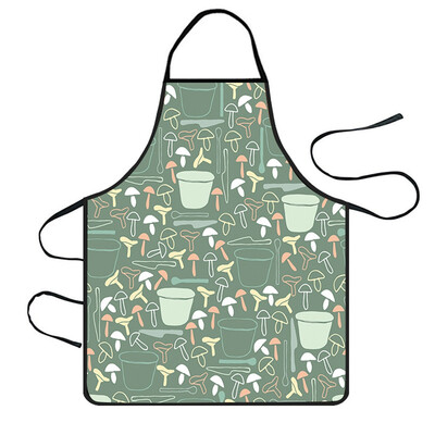 

Toponeto Home Women Waterproof Cute Cartoon Kitchen Restaurant Cooking Bib Apron Aprons