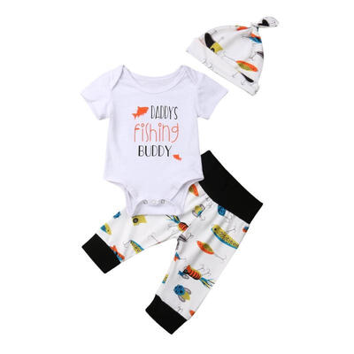 

Summer Newborn Infant Baby Boy Girl Romper Bodysuit Pants Set Outfits Clothes 0-18M